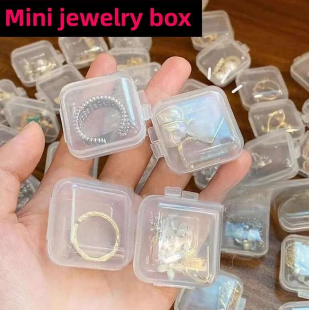 4 jewelry storage boxes